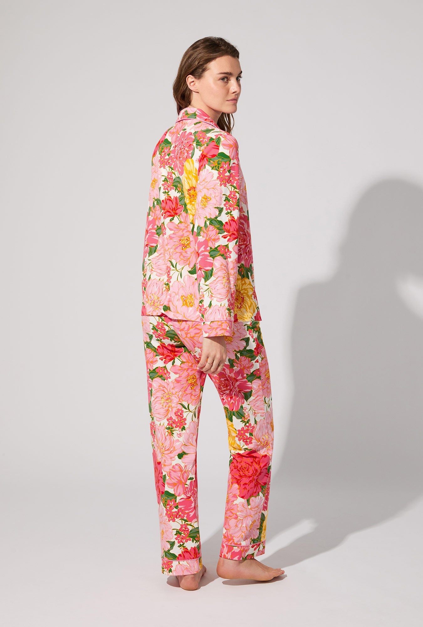 Garden Fresh Long Sleeve Classic Stretch Jersey PJ Set