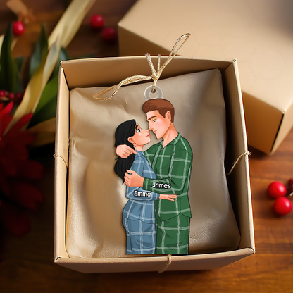 Personalized Gifts For Couple Christmas Ornament