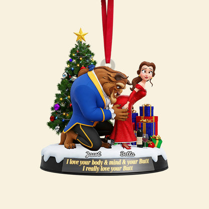 Naughty Couple Ornament - Personalized Gifts For Couple