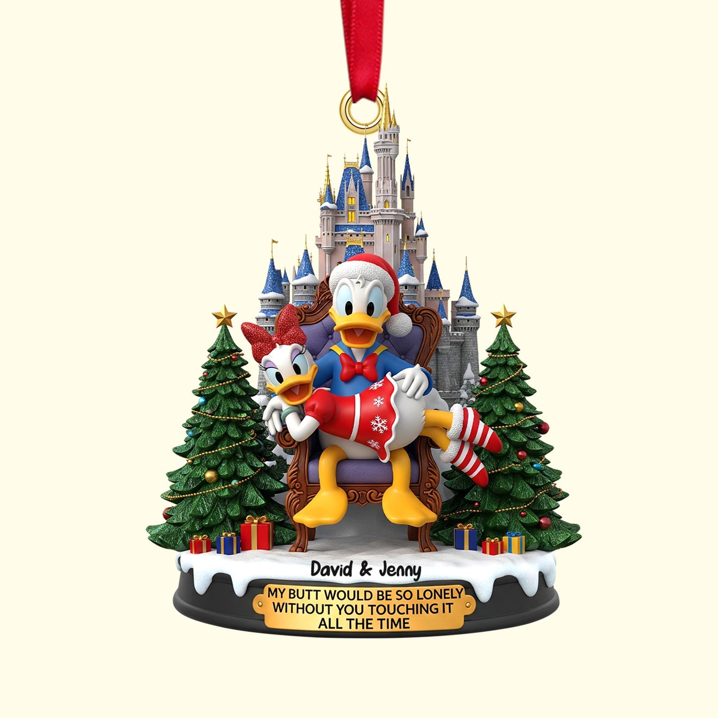 Personalized Gifts For Couple Christmas Ornament