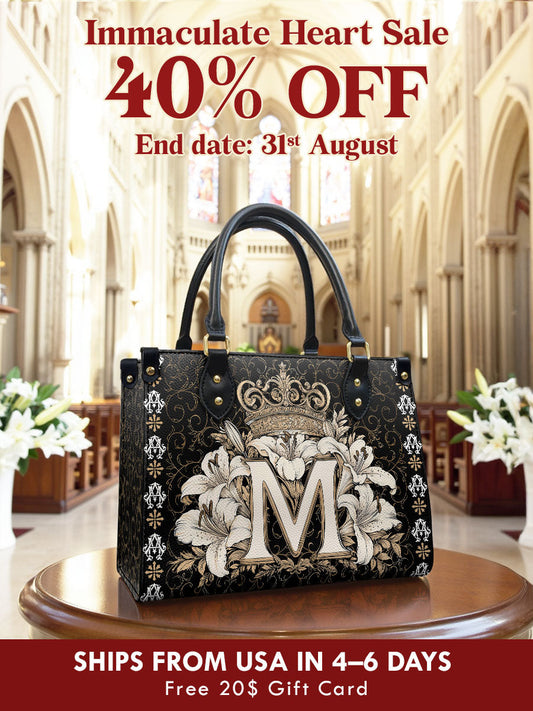 Catholight The Divine Monogram Leather Bag