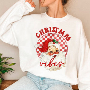 Retro Christmas T-shirt, Vintage Christmas T-shirt, Retro Santa T-shirt, Christmas T-shirt, Christmas T-shirt, Christmas Gift, Sweatshirt Christmas