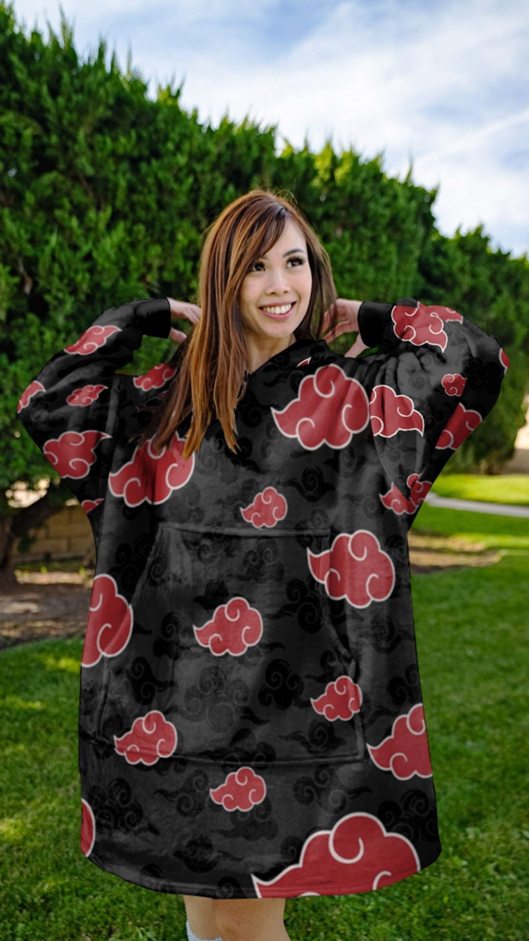 Akatsuki Hoodie Blanket