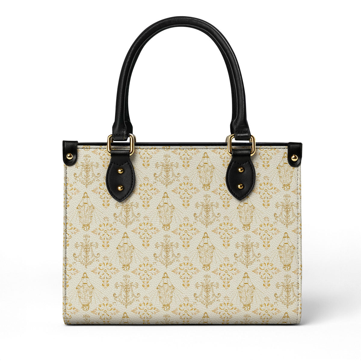 Catholight The Ave Maria Pattern Leather Bag