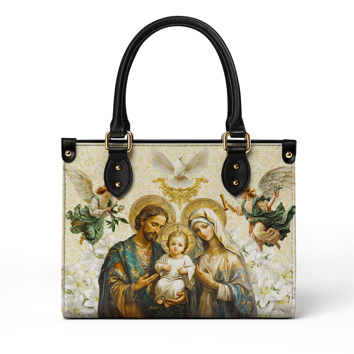 Catholight Holy Family Sacred Leather Bag