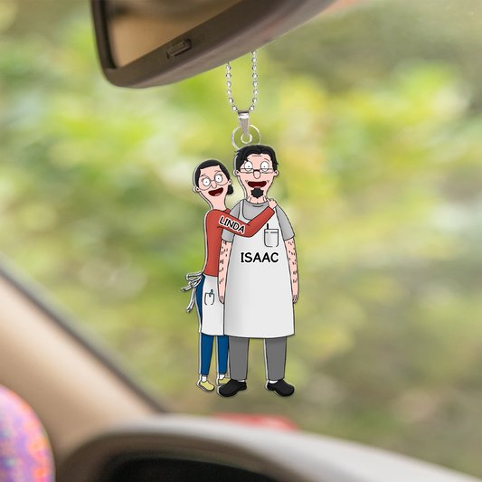 Personalized Gifts For Couple Car Ornament