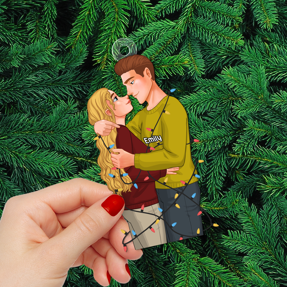 Personalized Gifts For Couple Christmas Ornament