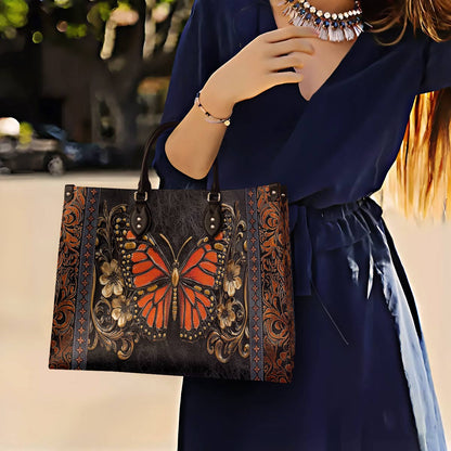 Butterfly Leather Bag Victorian Blaze