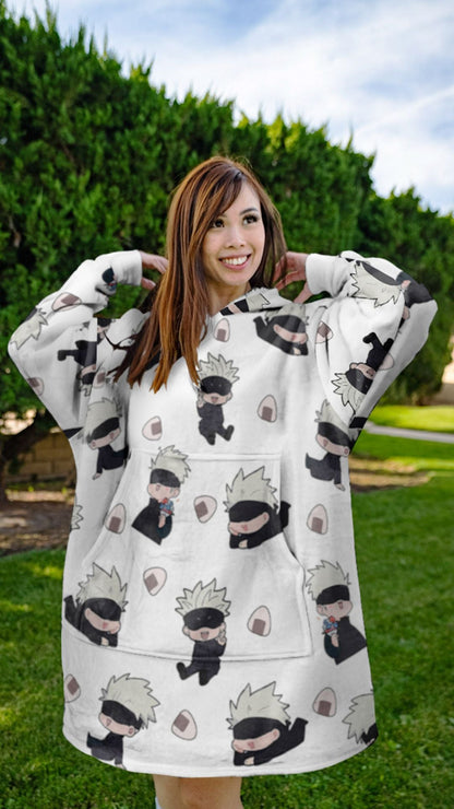 Gojo Hoodie Blanket