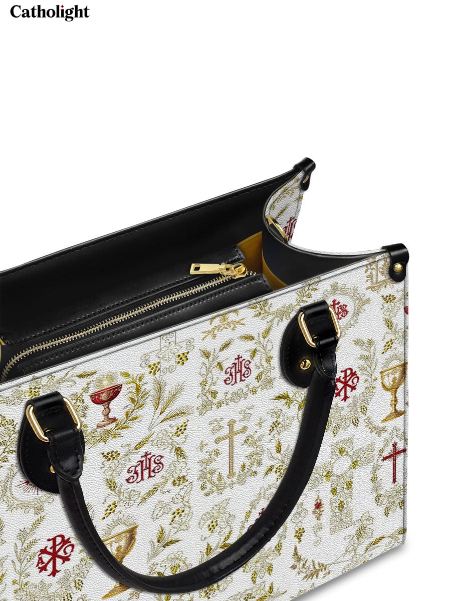 Catholight The Timeless Faith Leather Bag