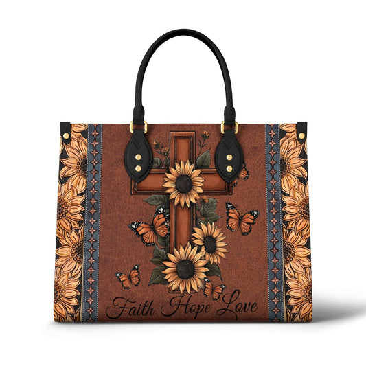 Leather Bag Faith Hope