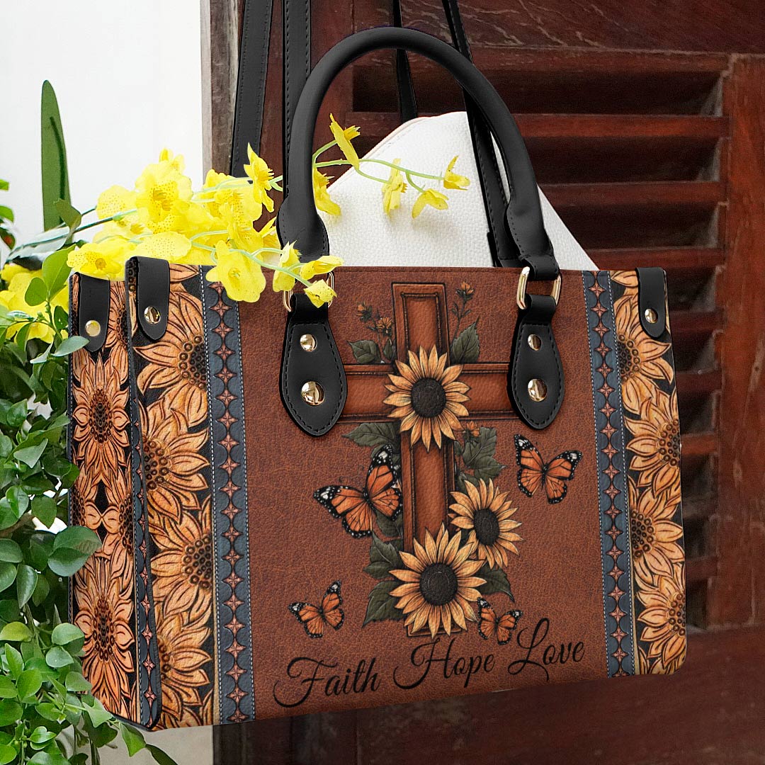 Leather Bag Faith Hope