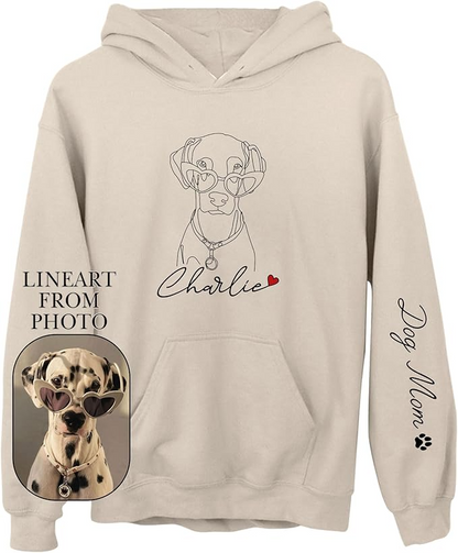 Custom Hoodies Design, Custom Hoodies For Dog Mom Cat Mom