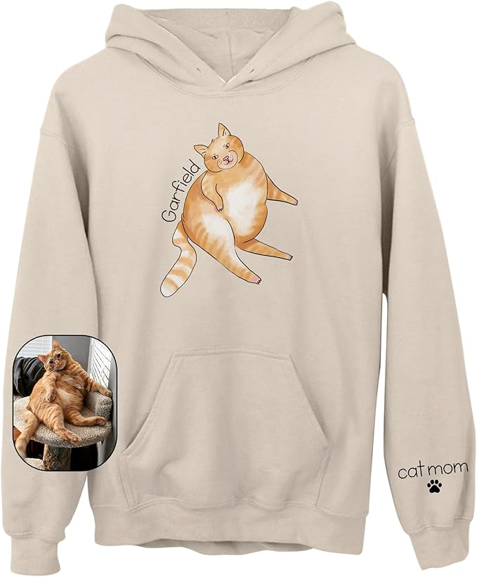 Custom Hoodies Design, Custom Hoodies For Dog Mom Cat Mom