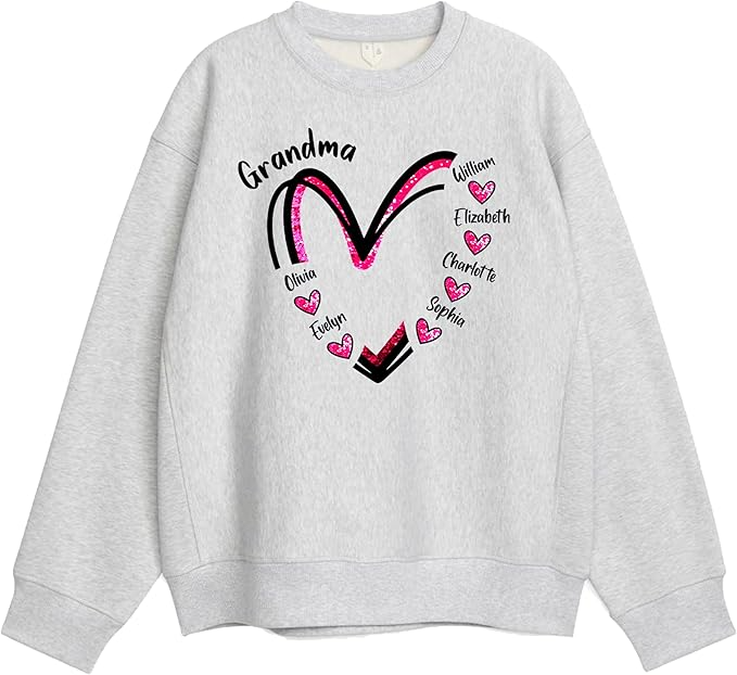 Grandma Shirt, Personalized Grandma Sweatshirt, Personalized Grandma Shirt, Grandma, Grandma Sweatshirt, Grandma Sweatshirts for Women