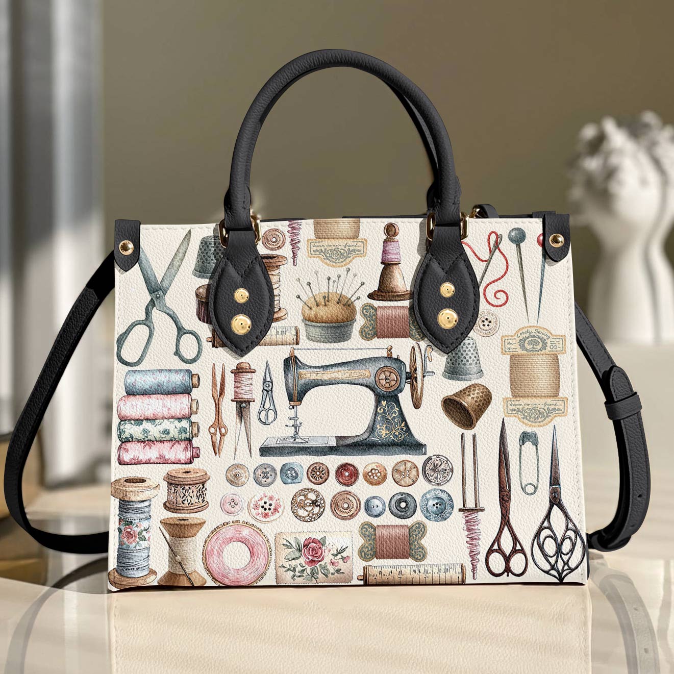 Leather Bag Threaded Memories