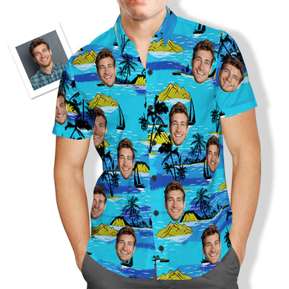 Aghaidh an Chustaim Haváís Stíl Lánúin outfit Leas-Chathrach Duilleoga Móra gúna Fada Agus Meaitseáil Teaghlaigh Léine