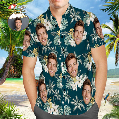Léinte Haváís Saincheaptha le Aghaidh Peataí Funky Vintage Hawaiian Shirt Léine Gearr Muinchille Corr