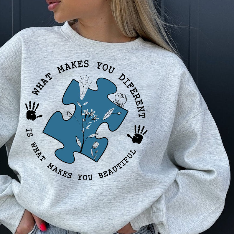 Geansaí Feasachta Uathachais,Cad é a Dhéanann Éagsúil Tú Is Álainn Tú, Léine Múinteora Uathachais, Feasacht ar Uathachas, Cochaillín Uathachais