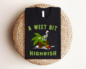 A Wee Bit Highrish Shirt, A Wee Bit Highrish Tee, Funny St Patrick Day Sweatshirt,Funny Drinking Shirt,Irish Shirt,Saint Patrick'sDay Hoodie