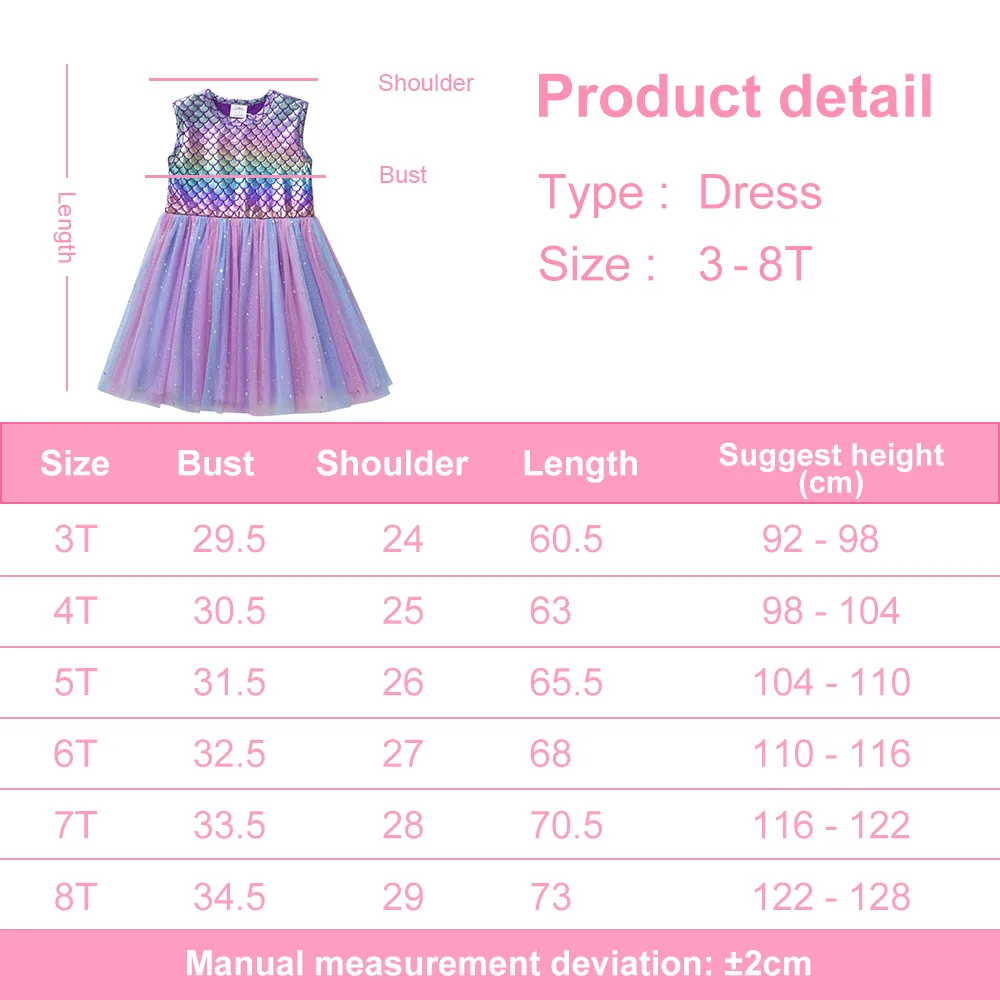 Summer Kids Dresses For Girls Sleeveless Party Princess Dress Toddler Birthday Girls Vestidos Children Tutu Dress Clothes