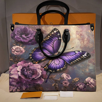 Leather Bag Enchanted Violet