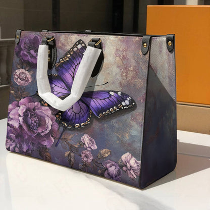 Leather Bag Enchanted Violet