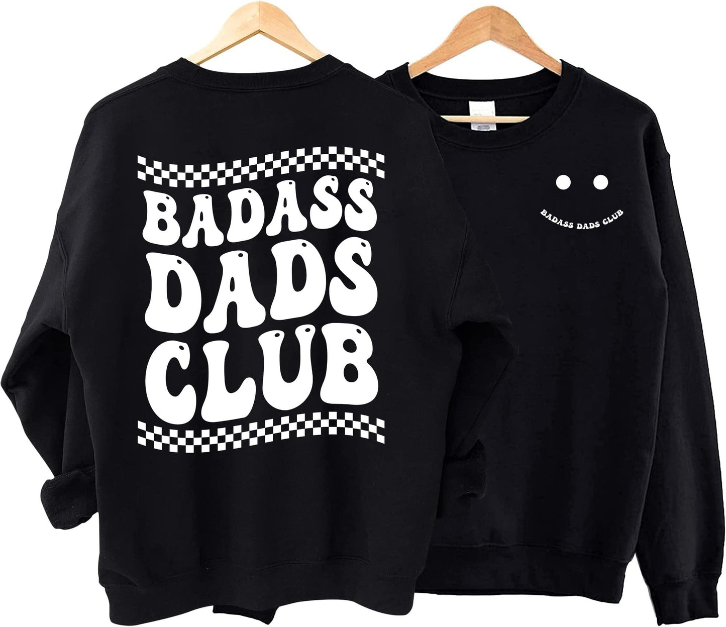 Badass Dads Club sweatshirt hoodies, Badass Dad Tshirt, Skeleton Hand, Cool Dad Gifts, Fathers Day Gift From Son, Dad Birthday Gift