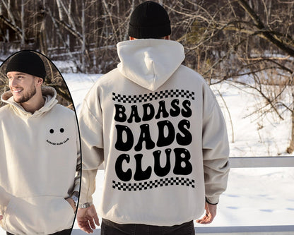 Badass Dads Club sweatshirt hoodies, Badass Dad Tshirt, Skeleton Hand, Cool Dad Gifts, Fathers Day Gift From Son, Dad Birthday Gift