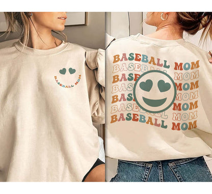 Baseball Mom Sweatshirt, Baseball Mom Tee, Baseball Hoodie For Women, Sports Mom Shirt, Mothers Day Gift, Family Baseball Shirt
