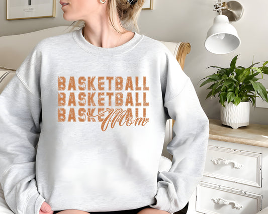 Basketball Mom Sweatshirt, Basketball Mom Gift, New Mom Shirt, Mother Day Shirt, Cute Mom Gift, Funny Mom Gift, Gift For Her, Game Day