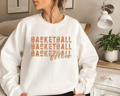 Basketball Mom Sweatshirt, Basketball Mom Gift, New Mom Shirt, Mother Day Shirt, Cute Mom Gift, Funny Mom Gift, Gift For Her, Game Day