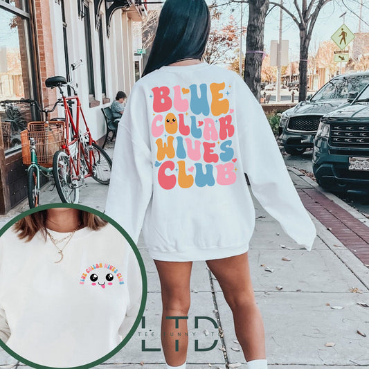 Blue Collar Wife Shirt, In My Blue Collar Wife Era Shirt, Collar Wife Shirt, Spoiled Wife Shirt, Wife Era, Blue Collar Wives Club Sweatshirt