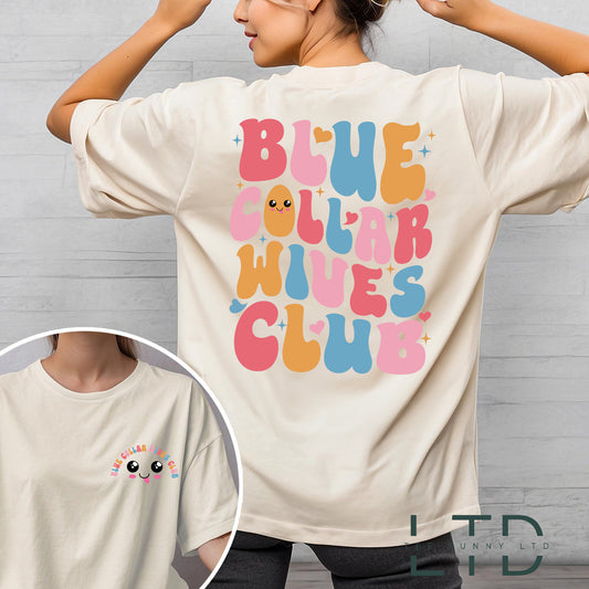 Blue Collar Wife Shirt, In My Blue Collar Wife Era Shirt, Collar Wife Shirt, Spoiled Wife Shirt, Wife Era, Blue Collar Wives Club Sweatshirt