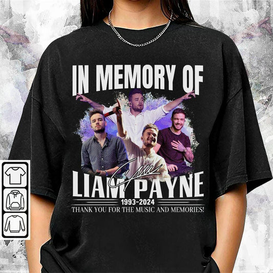Blvckstyle Liam Payne, In Memory Of Liam Payne, Retro Rip Liam Payne For Fans Unisex Shirt, 1D Fan Gift