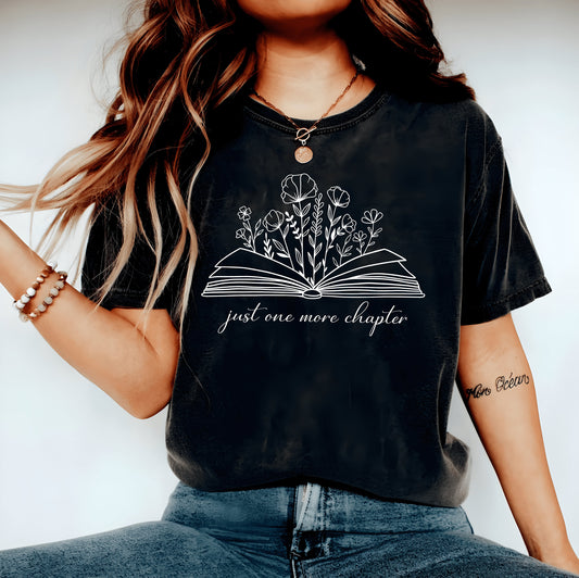 Bronntanas do Lover Leabhar, Geansaí Léitheoireachta, Léine Caibidle Amháin Eile, Crewneck Bookish, Slógadh Leabhar, Léine Leabharlannaí, Bronntanas Léitheoirí, Bookish