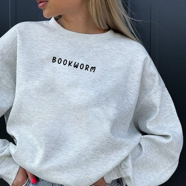 Bookworm Shirt Comfort Colors, Book Sweatshirt, Bookish Shirt, Book Club Shirt, Bookworm Shirt, Book Club Gift, Book Lover, Book Crewneck