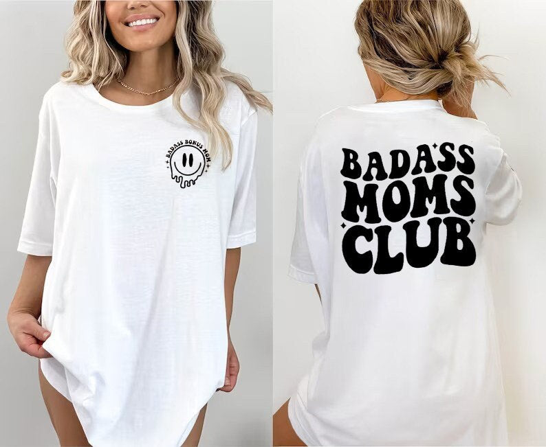 Badasss Moms Club Shirt, Badass Mom Shirt, Funny Mother's Day Shirt, Mother's Day Gift, Cool Moms Shirt, New Mama Gift, New Mom Shirt gift