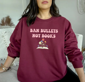 Ban Guns Not Books Shirt, Gun Control Shirt, Banned Books Shirt, Political T-Shirts, Retro Bookish Shirt, Ban Guns Shirt,Social Justice gift