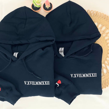 Border Collie Sweatshirt or Hoodie, Custom Embroidered Gift from Photo Name