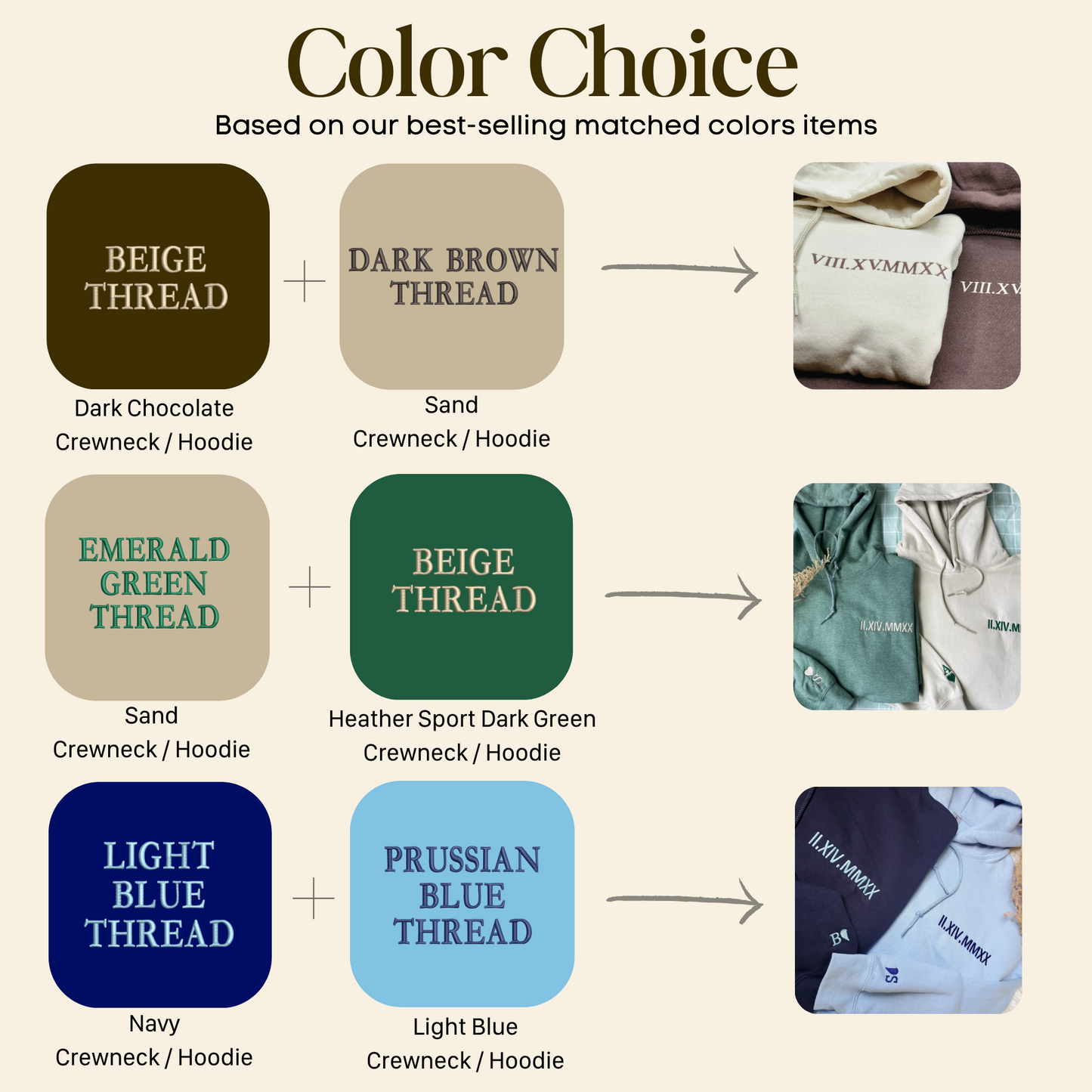 Border Collie Sweatshirt or Hoodie, Custom Embroidered Gift from Photo Name