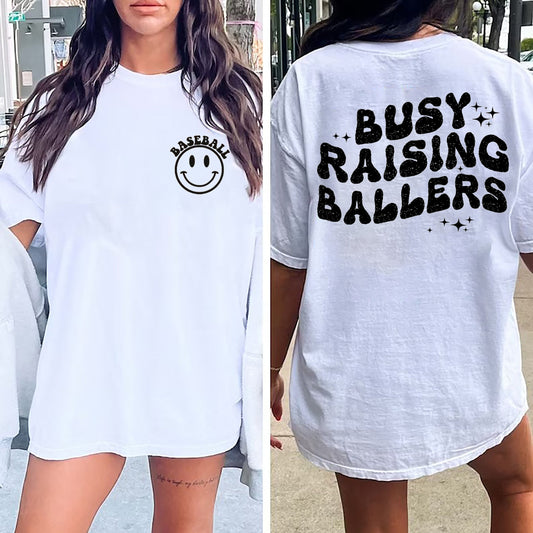 Busy Raising Ballers Shirt, Busy Raising Ballers, Baseball Mama Shirt, Baseball Mom, Trendy Baseball, Baseball Sweatshirt, Mama Sweatshirt