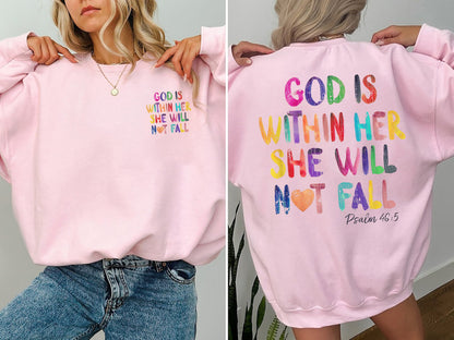 Geansaí Críostaí, Tá Dia Laistigh Inti Ní Thitfidh sí Geansaí, Léine Véarsaí an Bhíobla Críostaí, Tléine Reiligiúnach na Cásca, Véarsa Bíobla