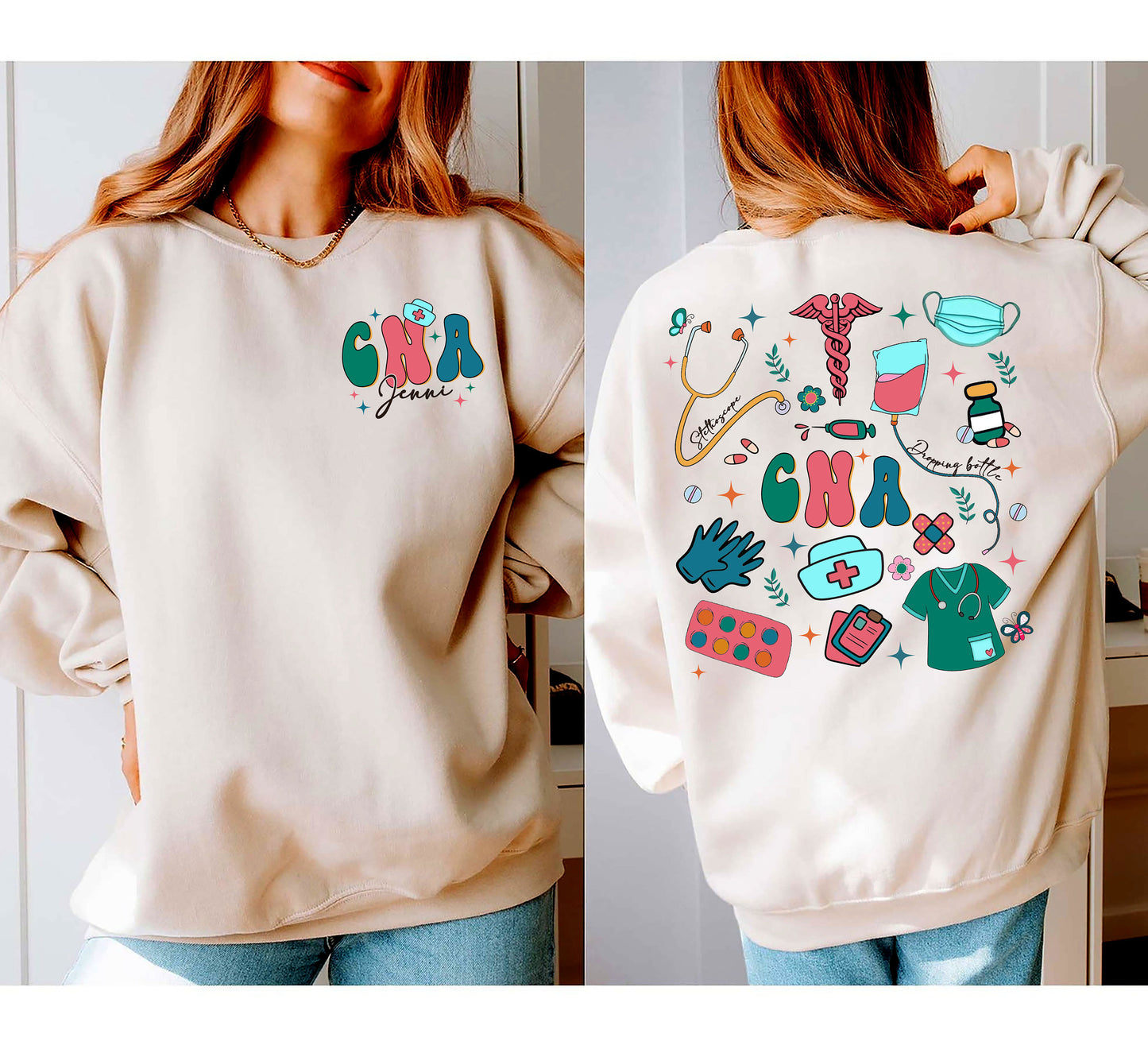 Geansaí CNA, Bronntanas Cna, Cúntóir Altranais Deimhnithe, Bronntanais Altra, Geansaí Céime Cna, Geansaí Altra, Bronntanas Cabhrach Altra, Súileán Altra