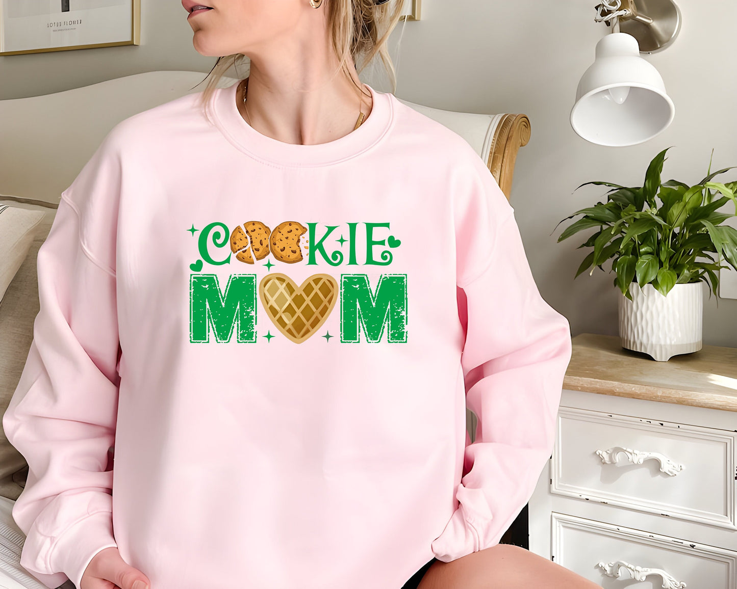 Cookie Mom Sweatshirt, Mom Shirt, Cookie Dealer Shirt,Scout Leader Gift,Girl Scout Cookie Shirt,Cookie Dealer Gift,Cookie Mom Gift,Mom Life