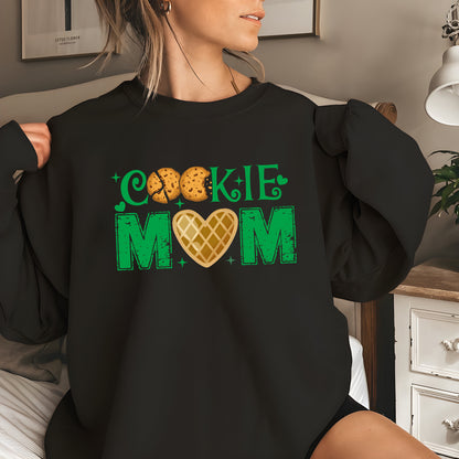 Cookie Mom Sweatshirt, Mom Shirt, Cookie Dealer Shirt,Scout Leader Gift,Girl Scout Cookie Shirt,Cookie Dealer Gift,Cookie Mom Gift,Mom Life