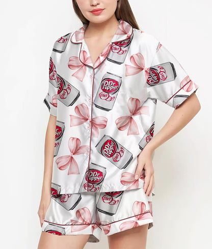 Halloween Gifts, Halloween Shirt, Pajamas Satin Set, Ghost Shirt, Cute Ghost Shirt Design, Gift For Women, Halloween Coquette, Spooky Season