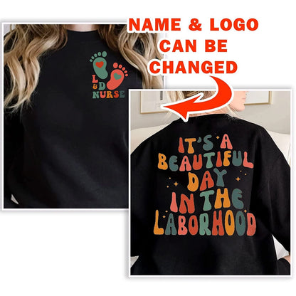 CUSTOMIZED NICU Nurse Crewneck Shirt, Neonatal Icu Nurse Sweatshirt, NICU Nurse Shirt, Nurse Shirt, Nurse Appreciation Gift, Nurse Gift Tee