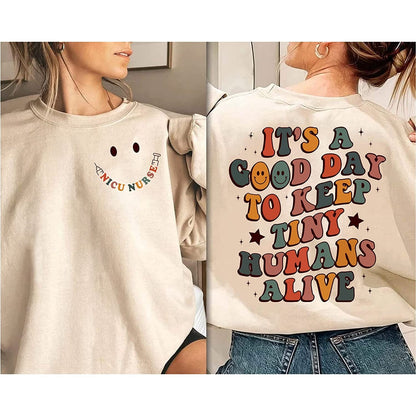 Copy of CUSTOMIZED NICU Nurse Crewneck Shirt, Neonatal Icu Nurse Sweatshirt, NICU Nurse Shirt, Nurse Shirt, Nurse Appreciation Gift, Nurse Gift Tee