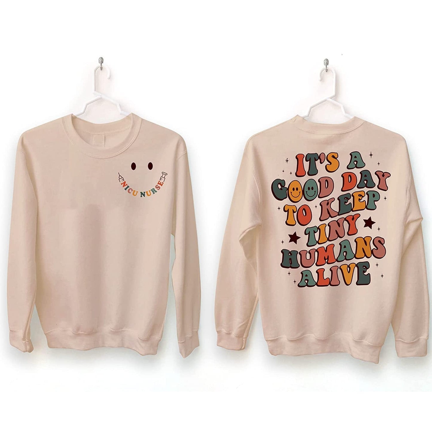 Copy of CUSTOMIZED NICU Nurse Crewneck Shirt, Neonatal Icu Nurse Sweatshirt, NICU Nurse Shirt, Nurse Shirt, Nurse Appreciation Gift, Nurse Gift Tee